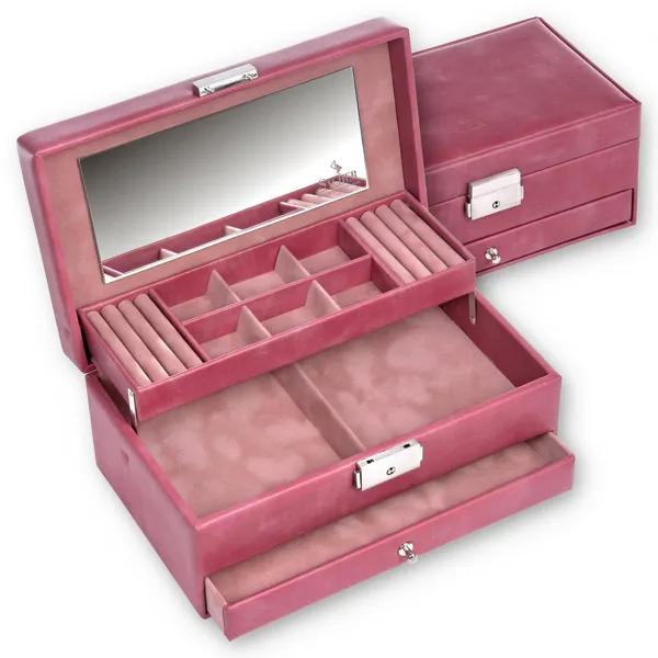 34.507.340202 - Jewellery box Helen pastello / old rosé