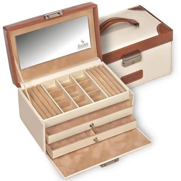 25.502.507343 - Jewellery box Elly travel cream