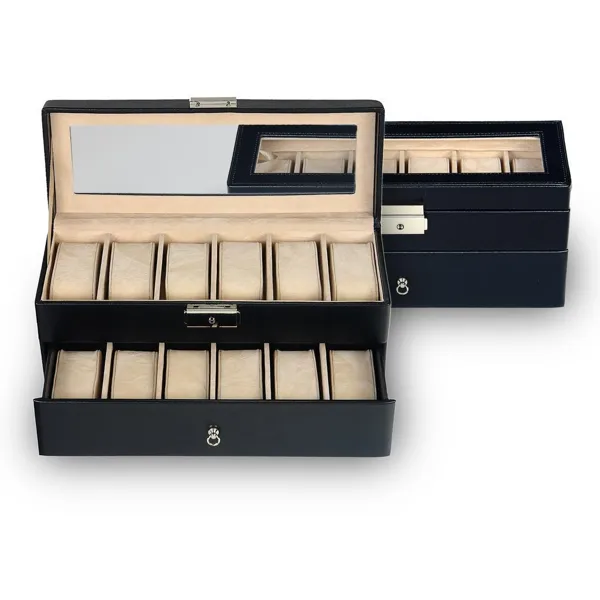 2220.290443 - Watch case for 12 watches standard black