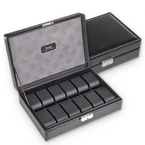 2019.511.2904N04 - Watch case for 12 watches gents black
