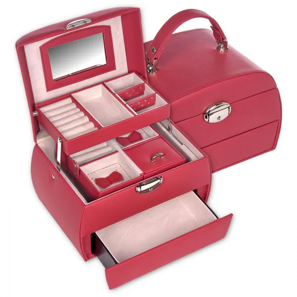 K5.000.290343 - Selina jewellery box standard / red