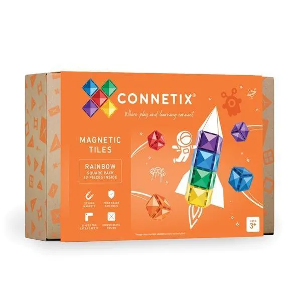 CT-R-00042-SQ - Rainbow Square Pack 42 pc