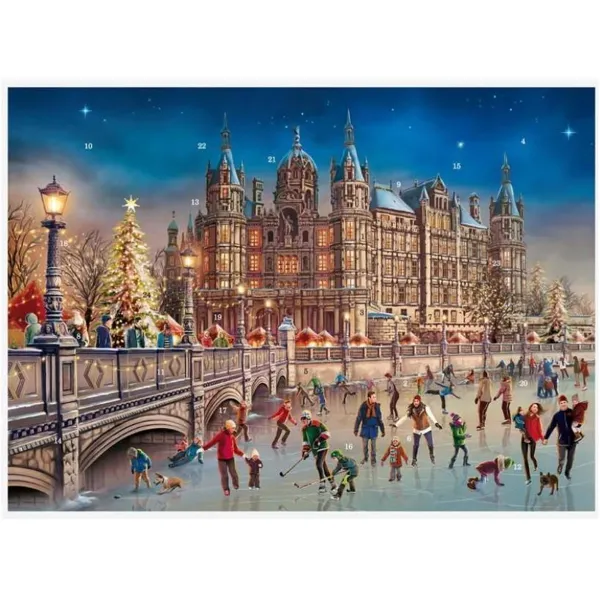 334 - Advent Calendar Advent Calendar Schwerin Castle