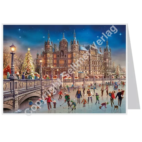 4334 - Mini Advent cal. Mini Advent Cal. Schwerin
