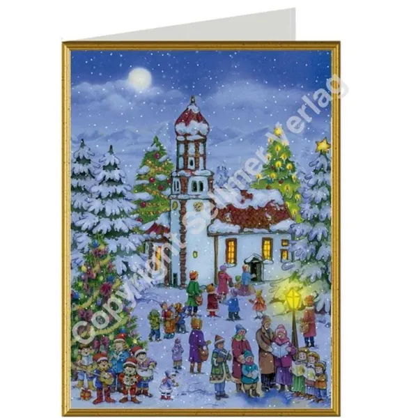99144 - Weihnachtskarte Christmas Greeting Card