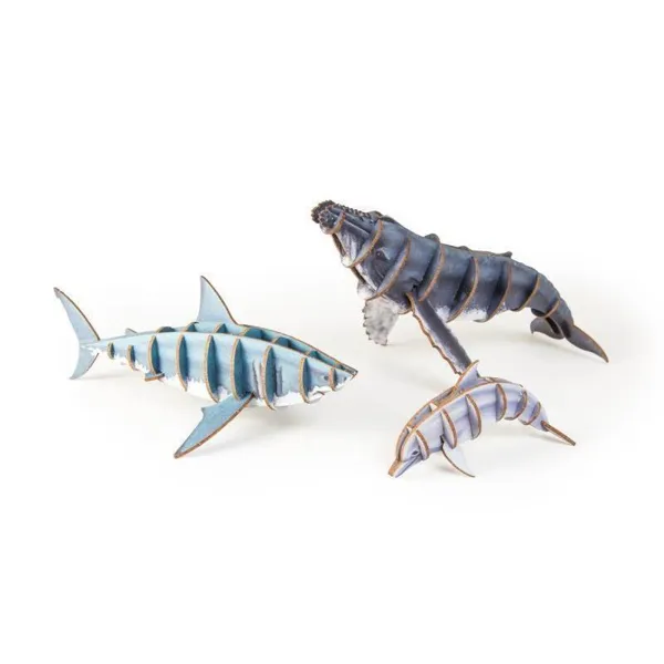 8505 - 3D craft set "Sea animals"