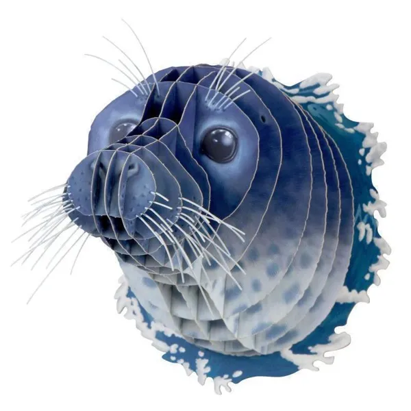 8606 - 3D animal head "seal"