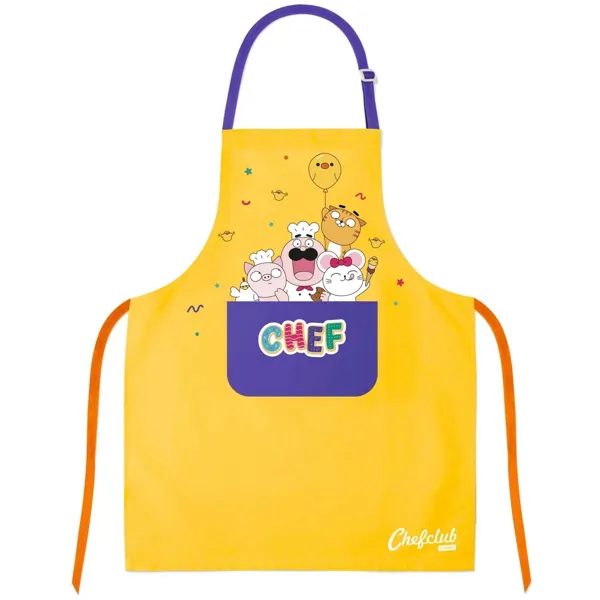 840100 - Cotton apron yellow