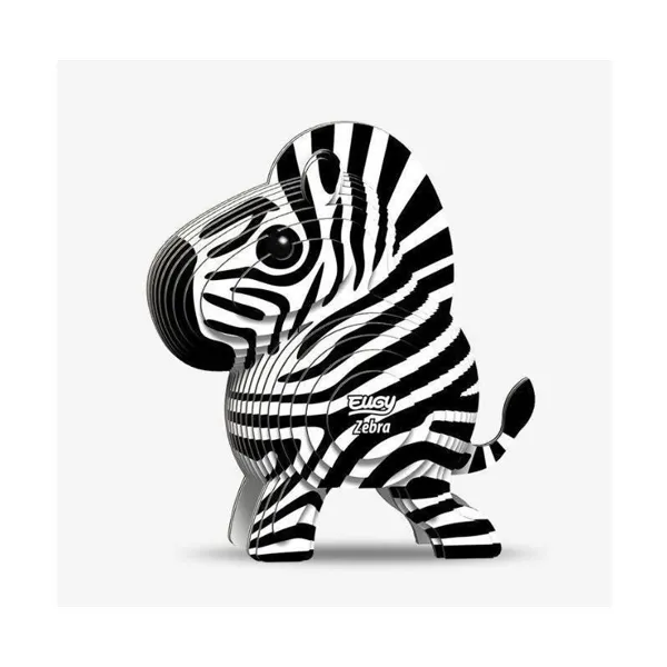 650011 - 3D craft kit zebra (MQ6)