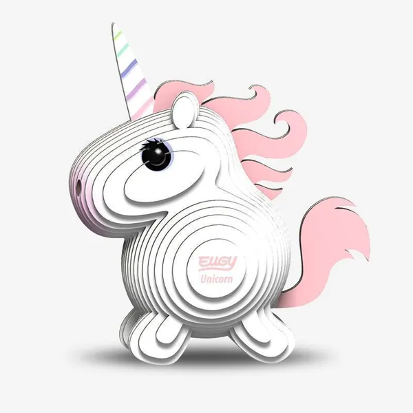 650014 - 3D craft kit unicorn (MQ6)