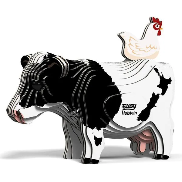 650079 - 3D Bastelset Holstein Kuh (MQ6)