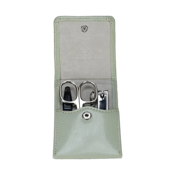 803682.14 - 4-piece manicure case Merino Moda sage