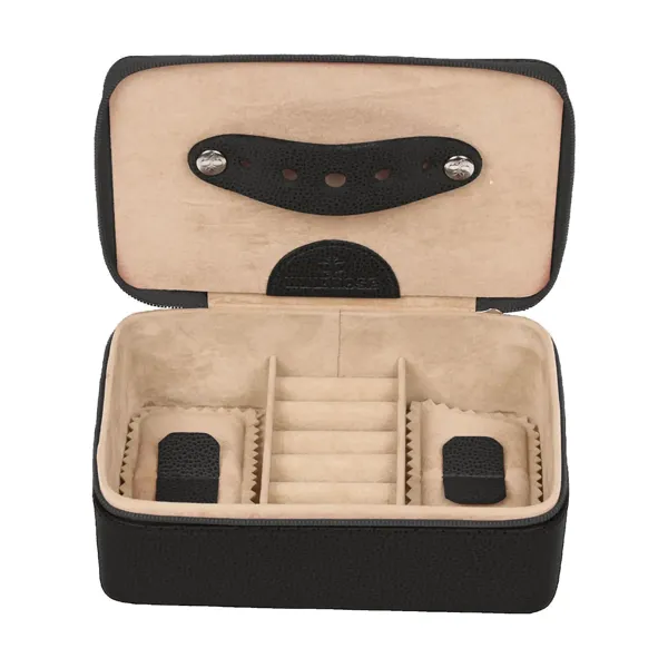 803856.08 - Jewellery box Beluga black (leather)