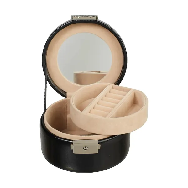 803922.08 - Jewellery box small Merino black
