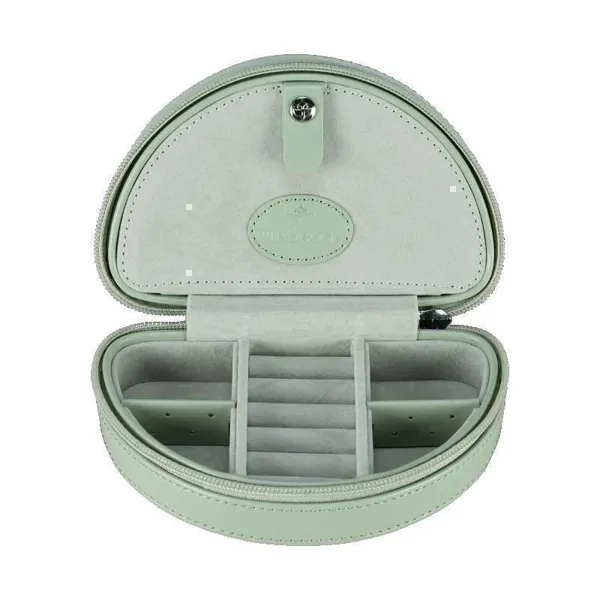 803924.14 - Small jewellery case with zip Merino Moda sage