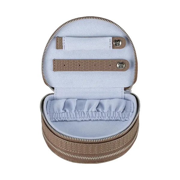 803953.02 - Jewellery case with zip Corbello mocca