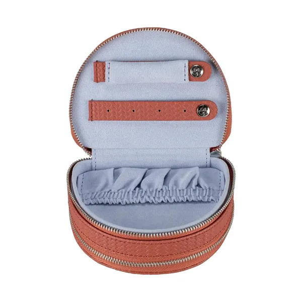 803953.03 - Jewellery case with zip Corbello terracotta