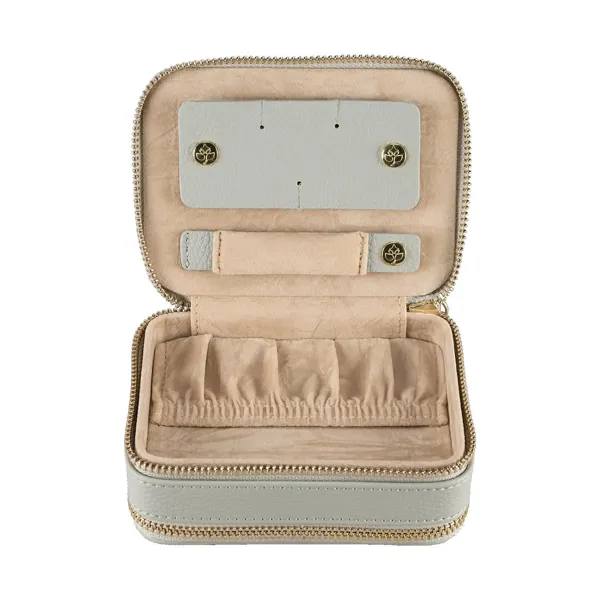 803970.07 - Jewellery case S with zip Aurora light grey