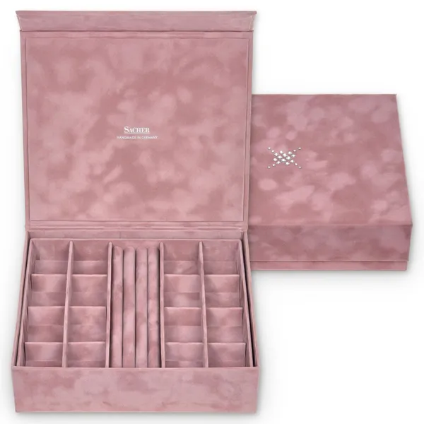 N3.503.040202 - Jewellery box Nora crystalo old ros