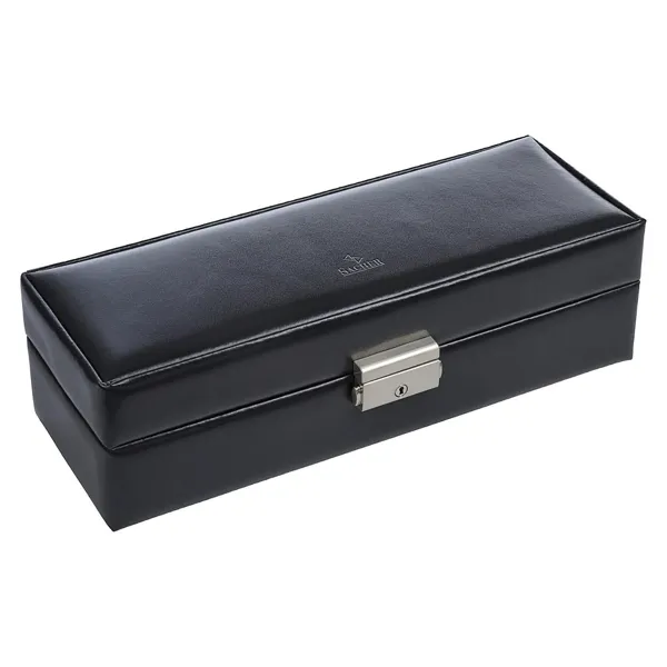 1015.010443 - Watch case for 5 watches new classic black (leather)