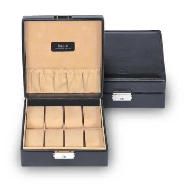 2015.010443 - Watch case for 8 watches new classic black (leather)