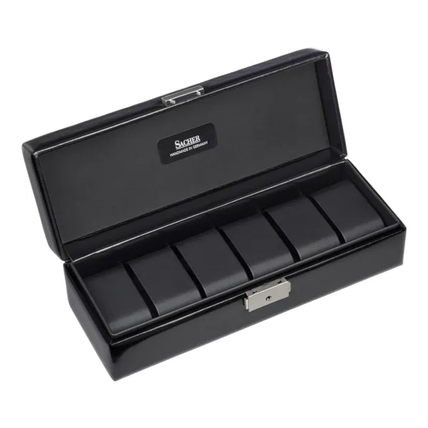 2017.2904N04 - Watch case for 6 watches black exclusive black