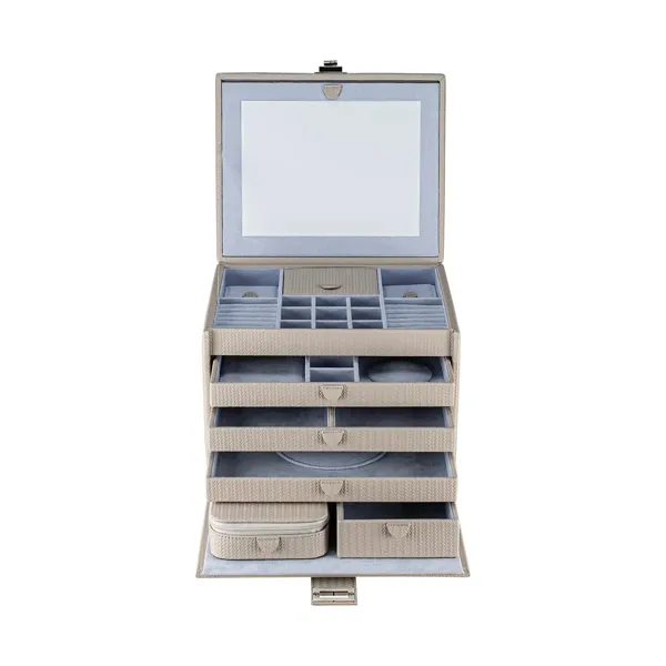 803955.07 - Jewellery case XL with travel case Corbello taupe