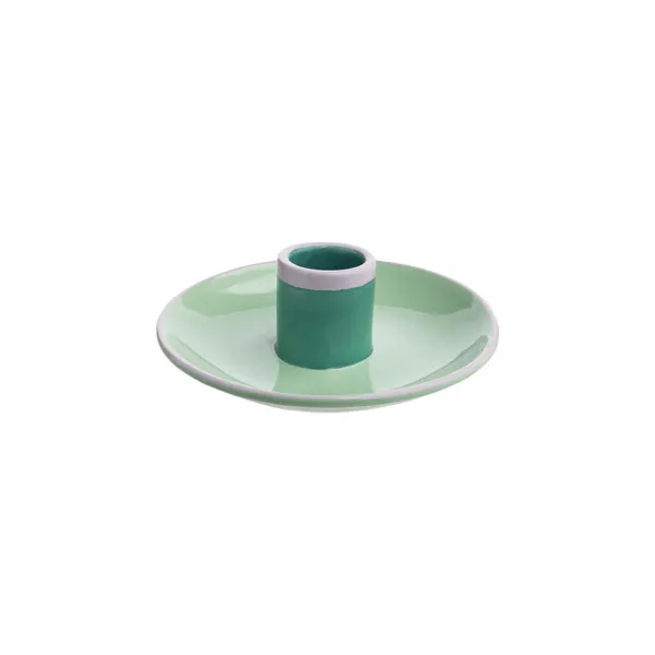 KH025 - Candle holder GREEN CANDY