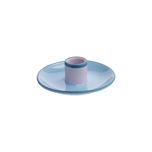 KH027 - Candle holder BLUE CANDY