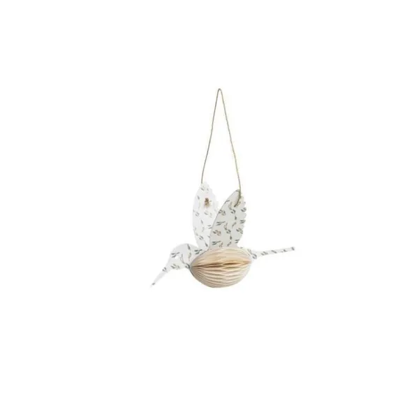 MX923 - Papieranhänger WHITE HUMMINGBIRD