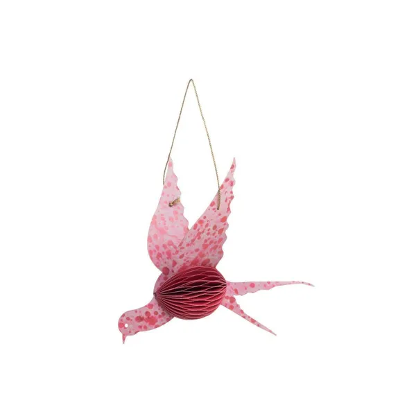 MX926 - Papieranhänger PINK BIRD