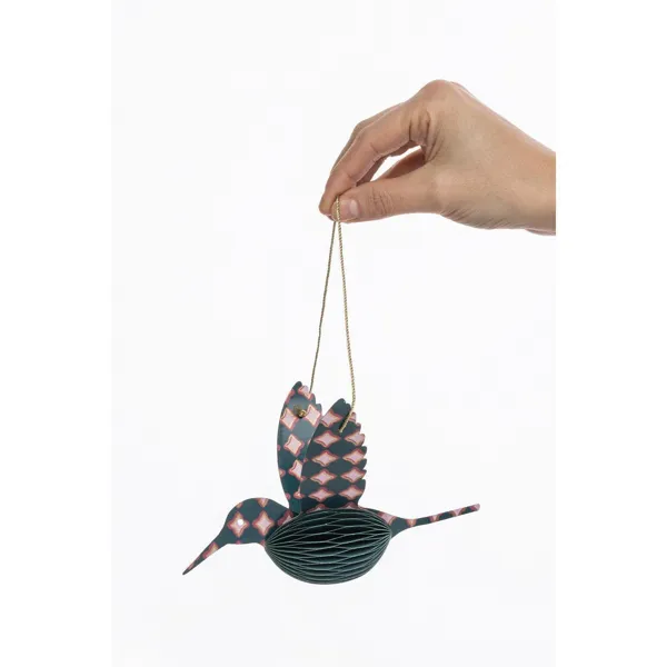 MX920 - Papieranhänger PETROL HUMMINGBIRD
