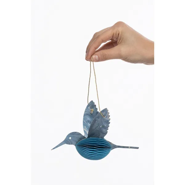 MX921 - Papieranhänger BLUE HUMMINGBIRD