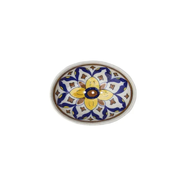 POR559 - Seifenschale BLUE POTTERY