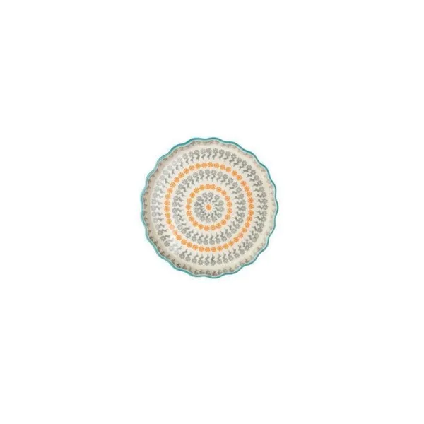 POR566 - Quicheform FLORAL 22 cm
