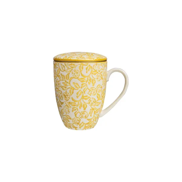 Cup with tea strainer RUSTIC 400 ml