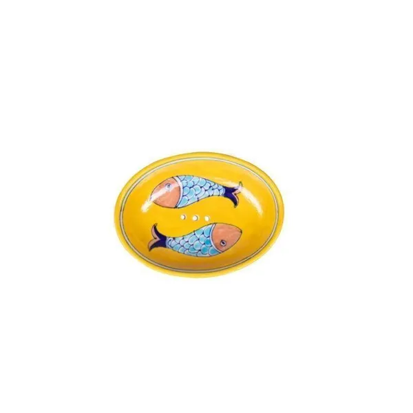 POR430 - Seifenschale BLUE POTTERY