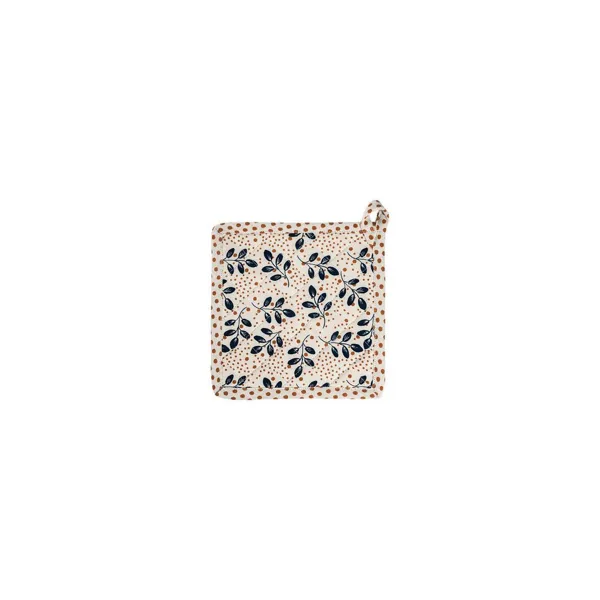 TEX108 - Pot holder LEAVES