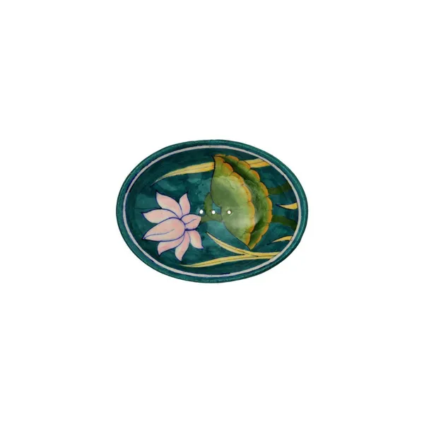 POR152 - Seifenschale BLUE POTTERY