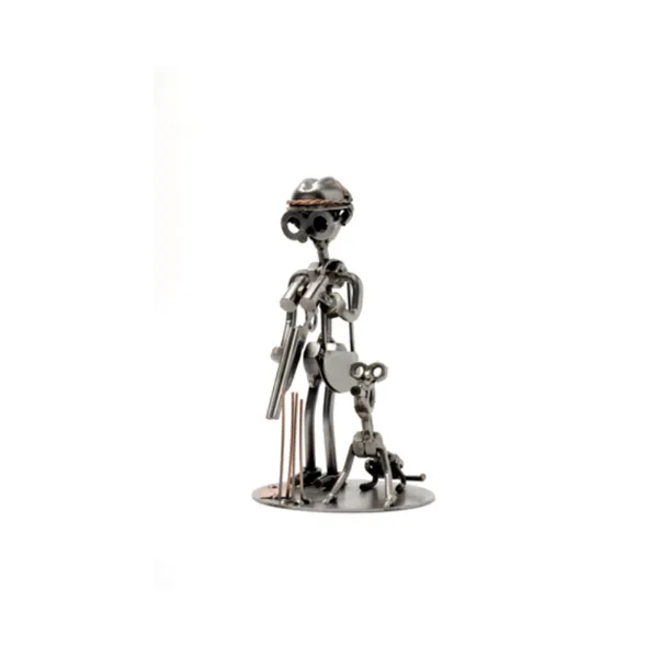 351 - Figurine "Hunter with Dog"
