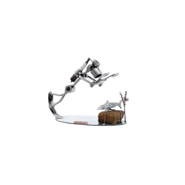 343 - Figure "Diver with Camera"