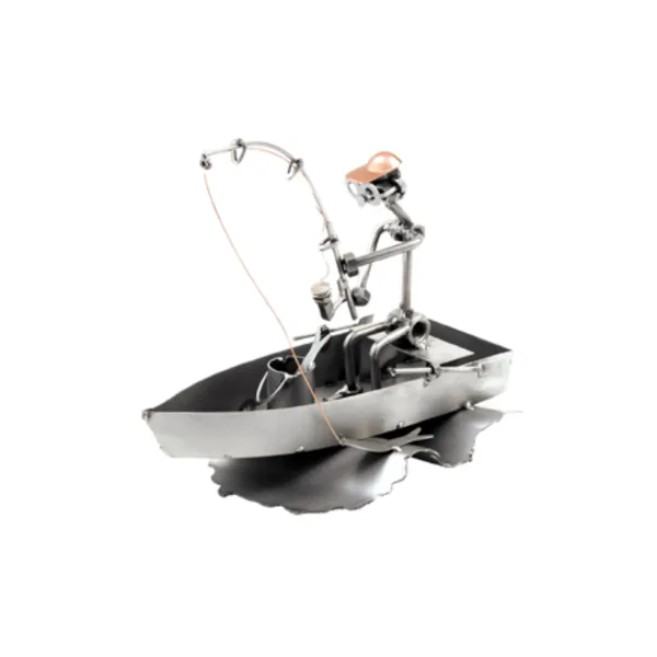321 - Figur "Angler im Boot"
