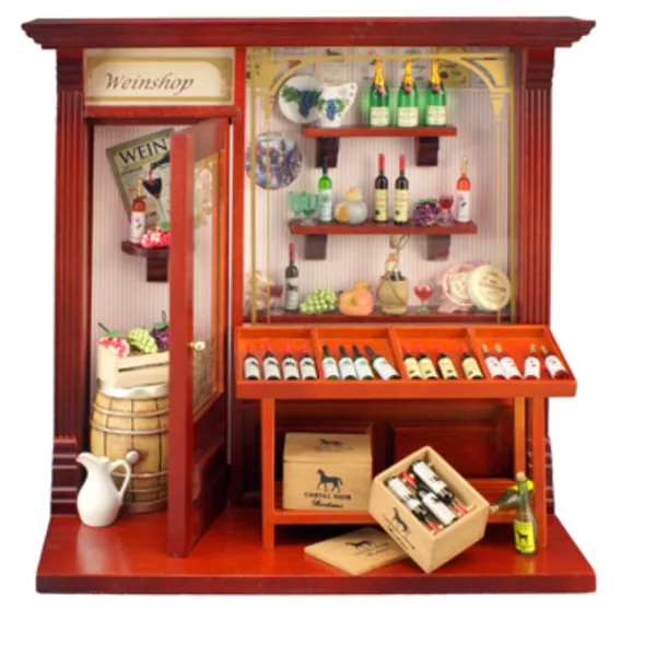 001.794/4 - M.W. Reutter - Room Box "Wine Shop"