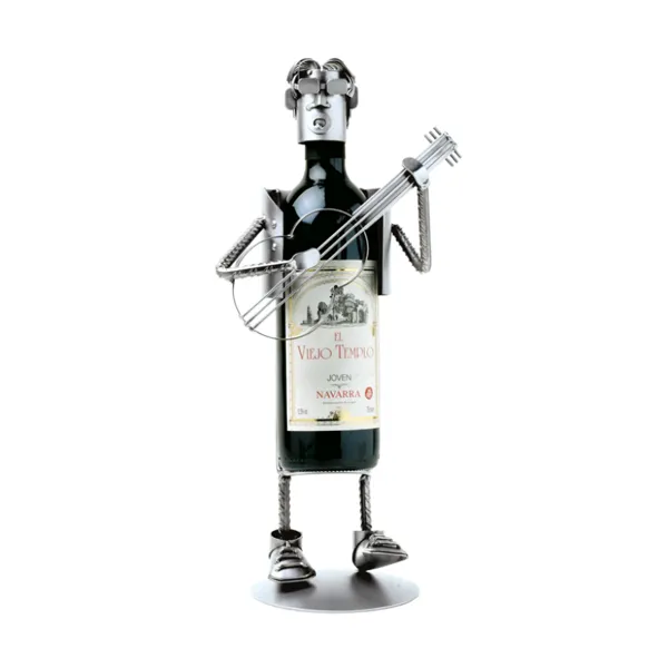 7901 - Wine Holder "Guitar Player"