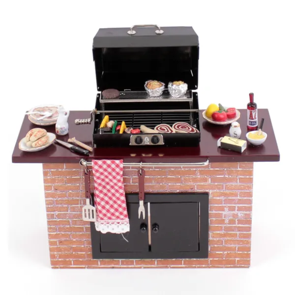 001.712/2 - Barbecue, Decorated, miniature