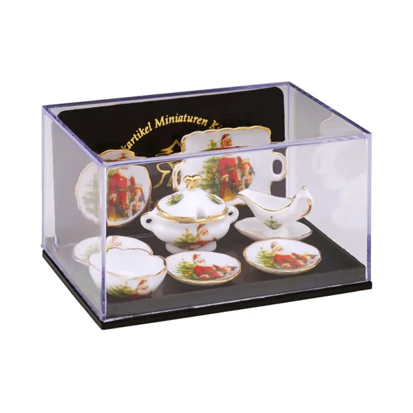 001.344/6 - Dining Set "Christmas", miniature