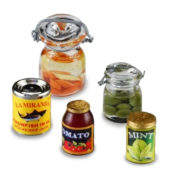 001.417/5 - Canning Jars, miniature