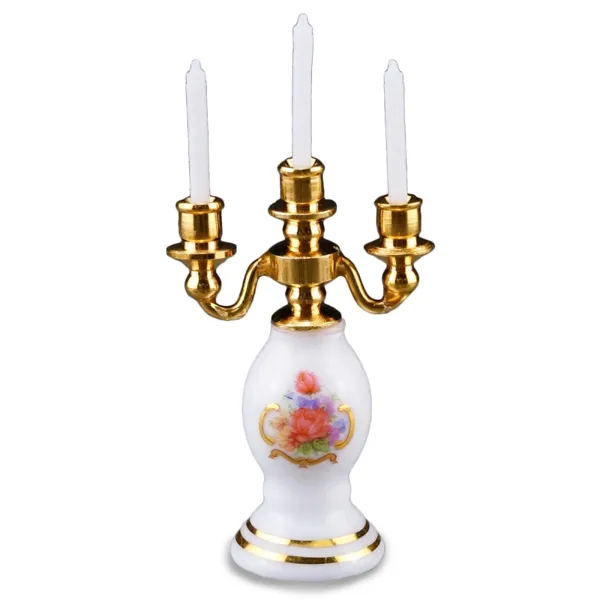 001.637/6 - Candle Holder, 3-armed, miniature