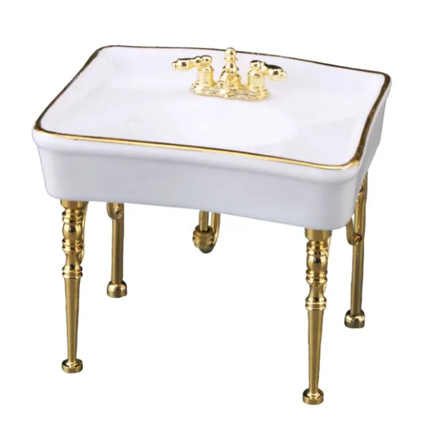 001.734/0 - Wash Stand, White, miniature
