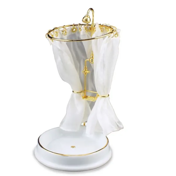 001.763/6 - Porcelain Shower, White, miniature